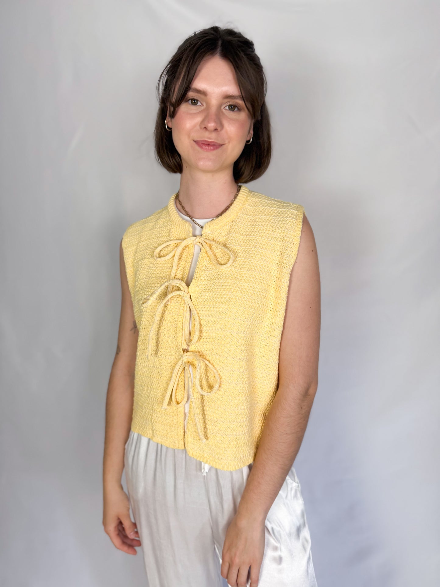 Strickweste Summer Vibes