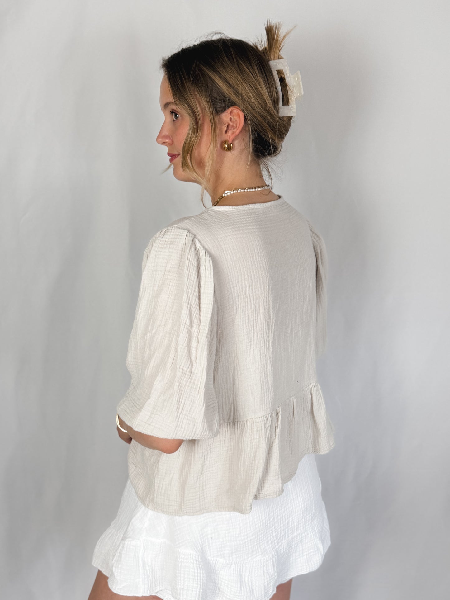 Musselin Bluse Sunny