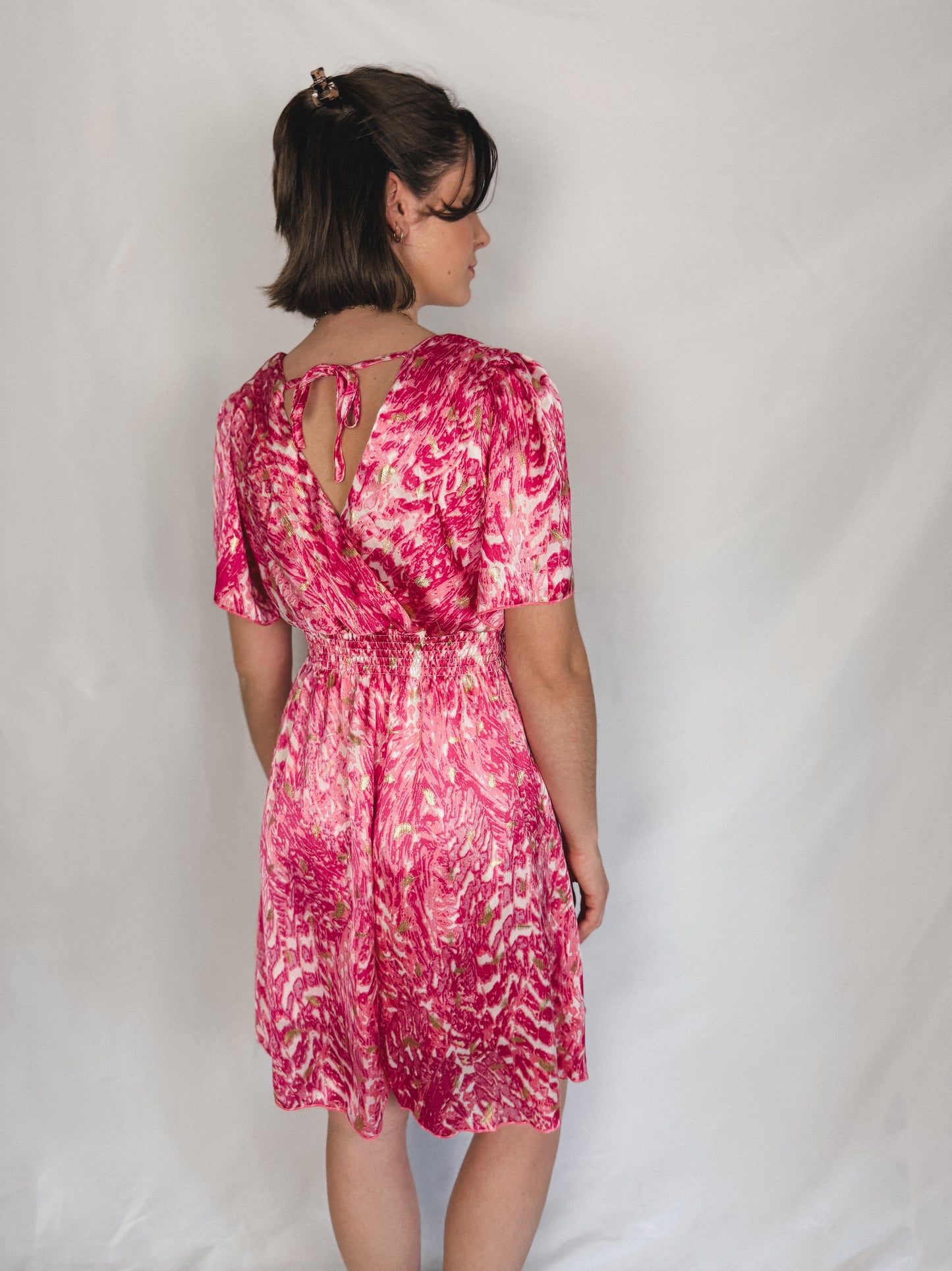 Kleid Golden Leaves