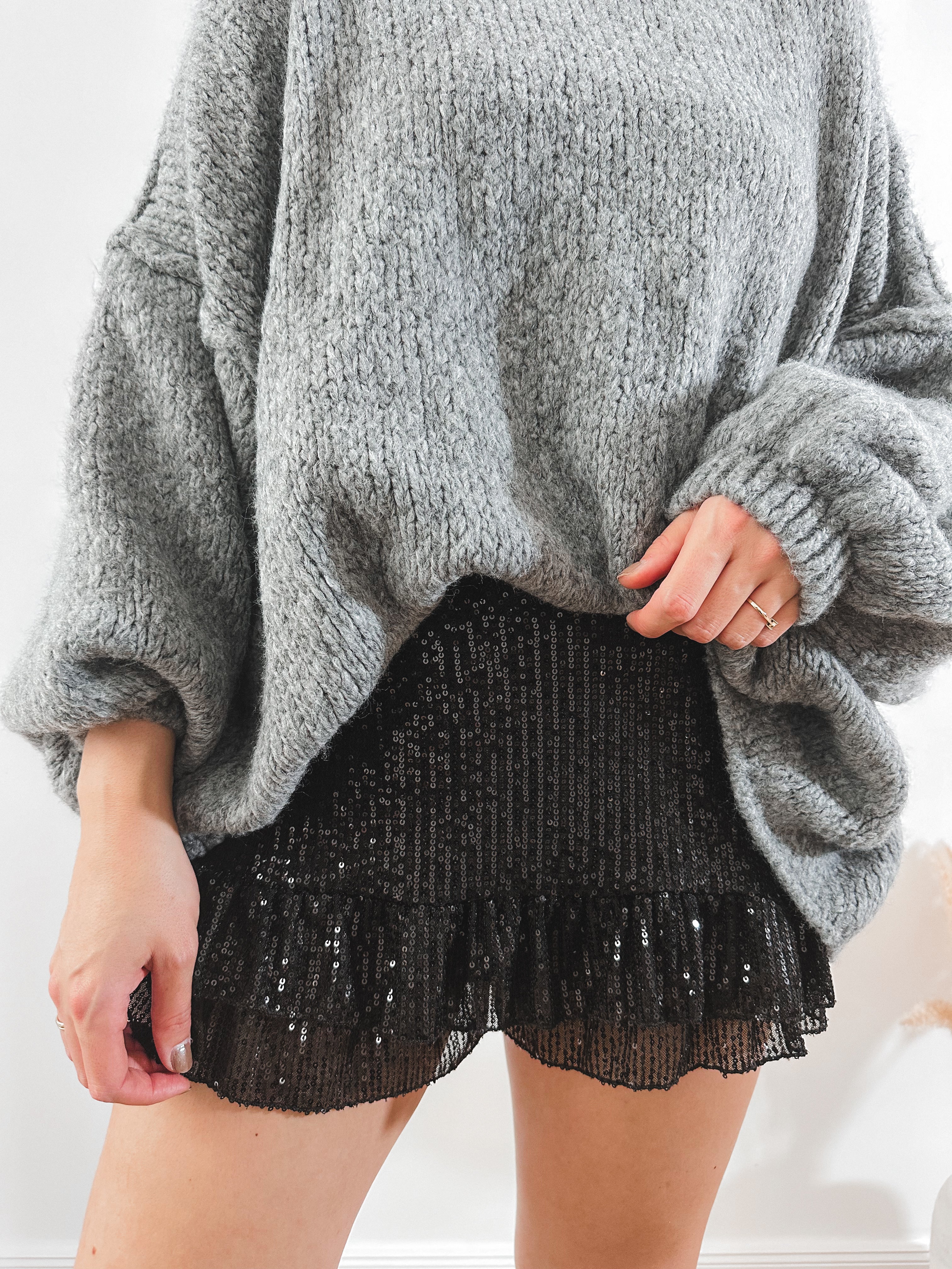 Pailletten Skort