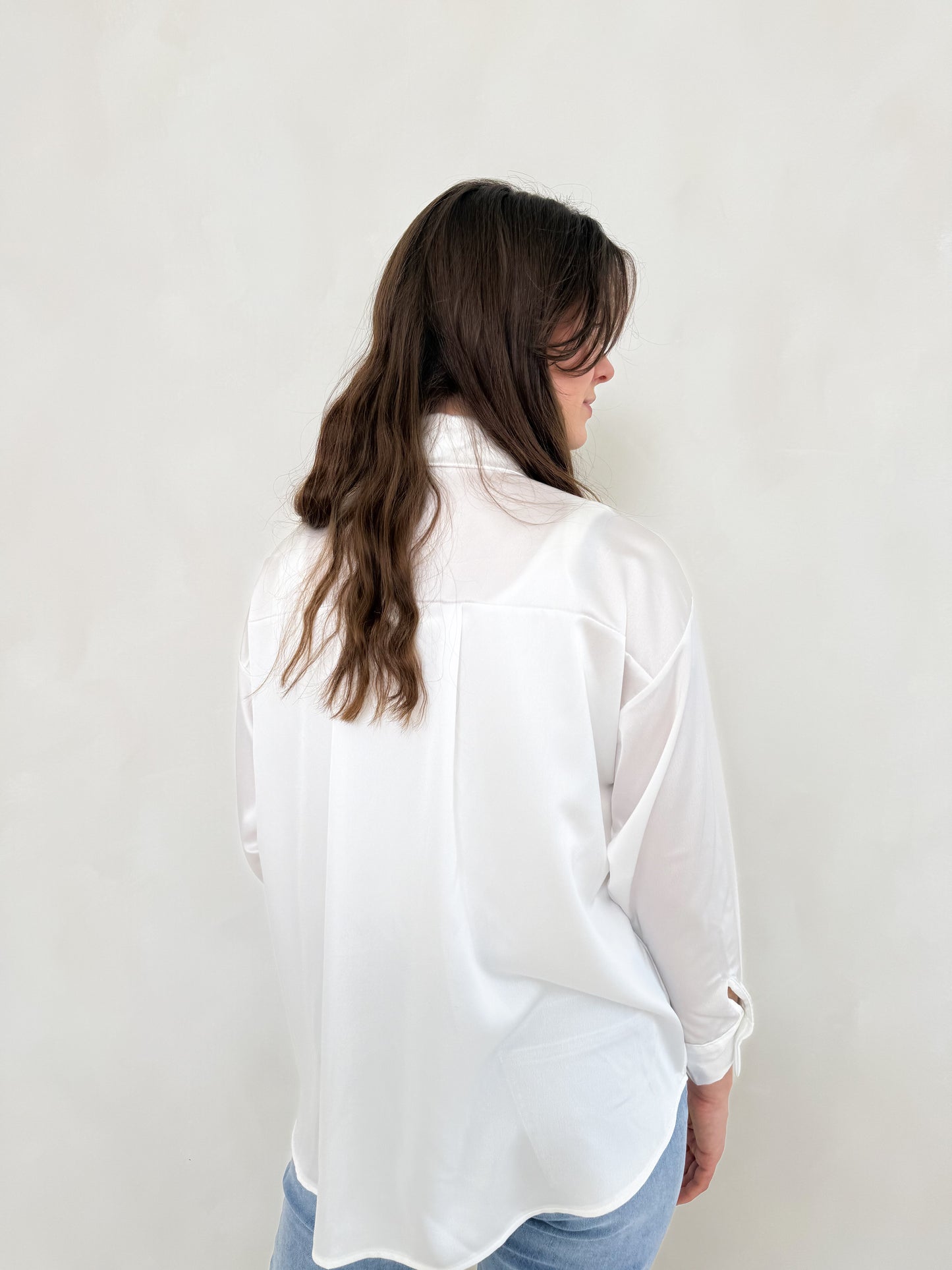 Satin Bluse