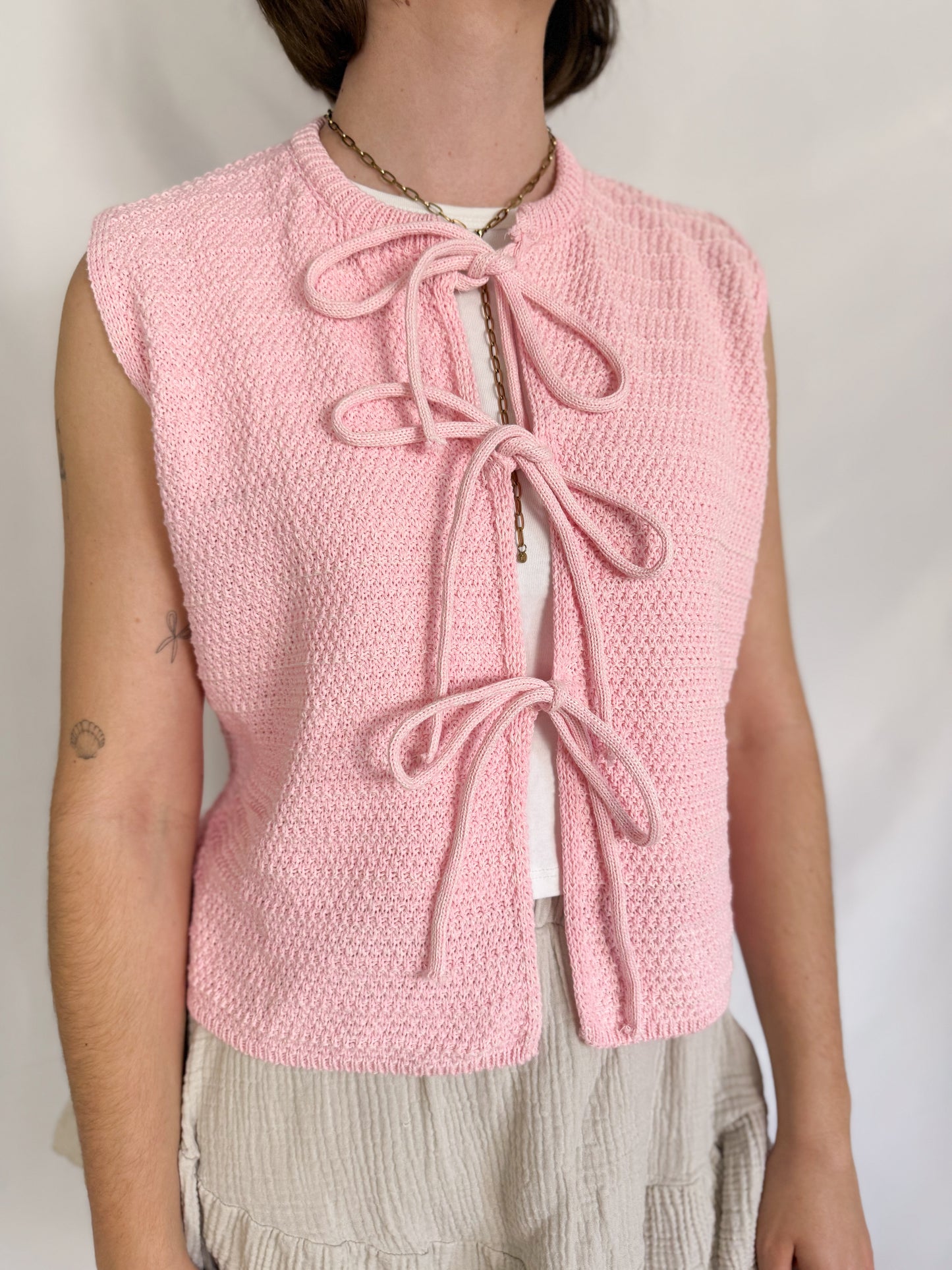 Strickweste Summer Vibes