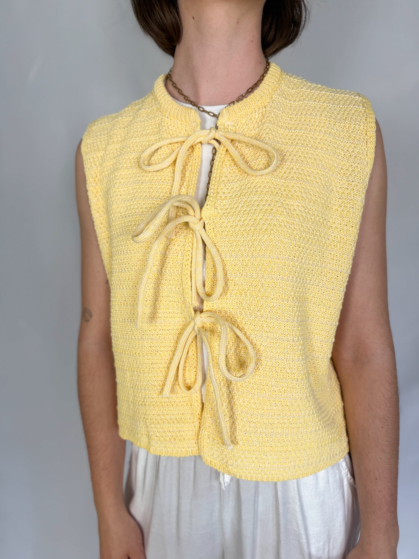 Strickweste Summer Vibes