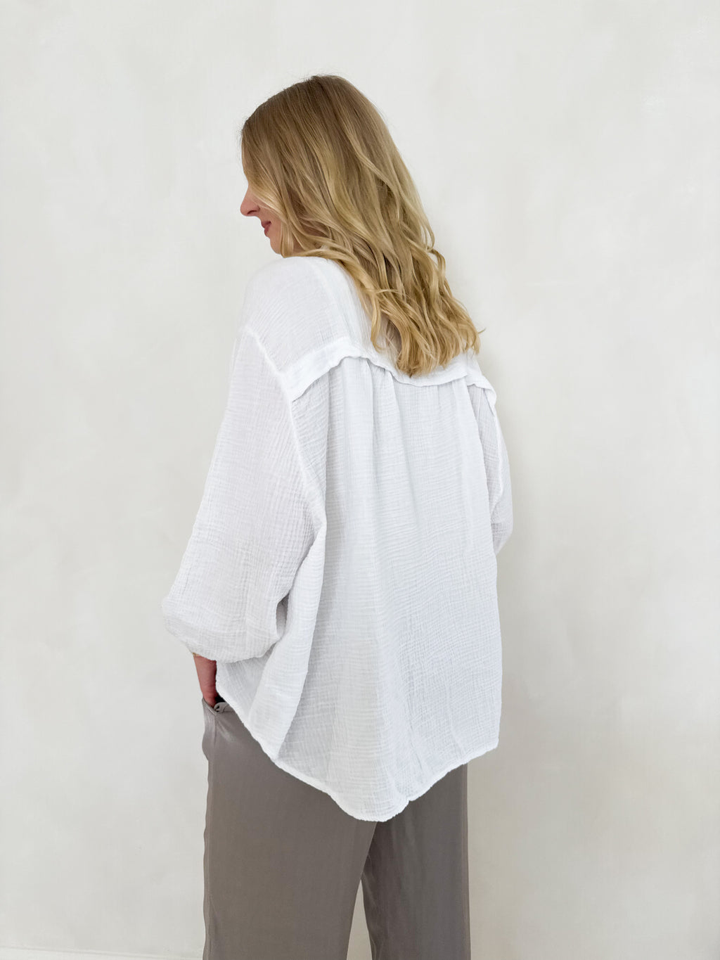 Musselin Bluse Classy