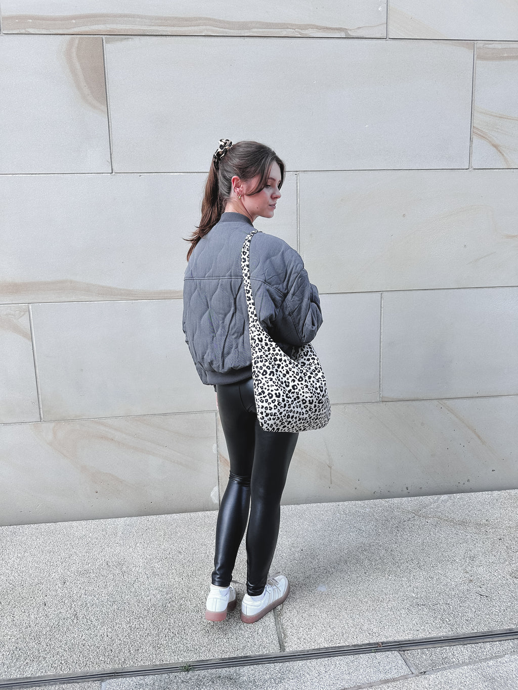 Lederimitat Leggings