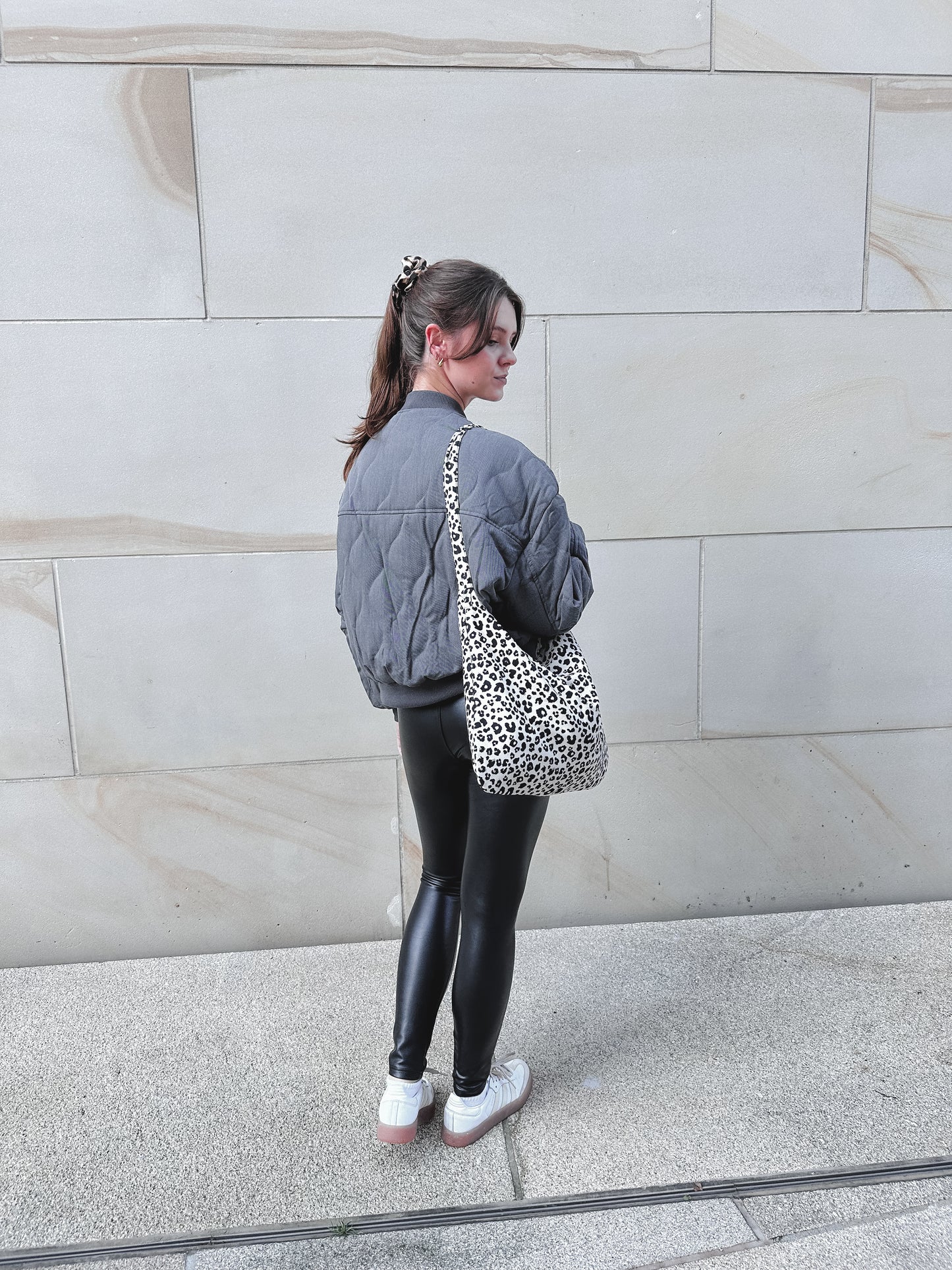 Lederimitat Leggings