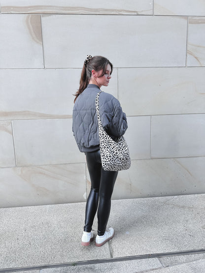 Lederimitat Leggings