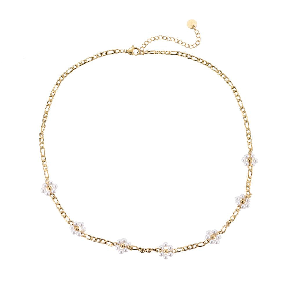 Perlen Kette Flora
