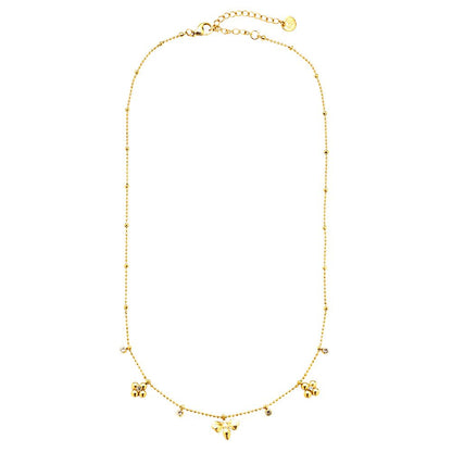 Bee & Flower Kette
