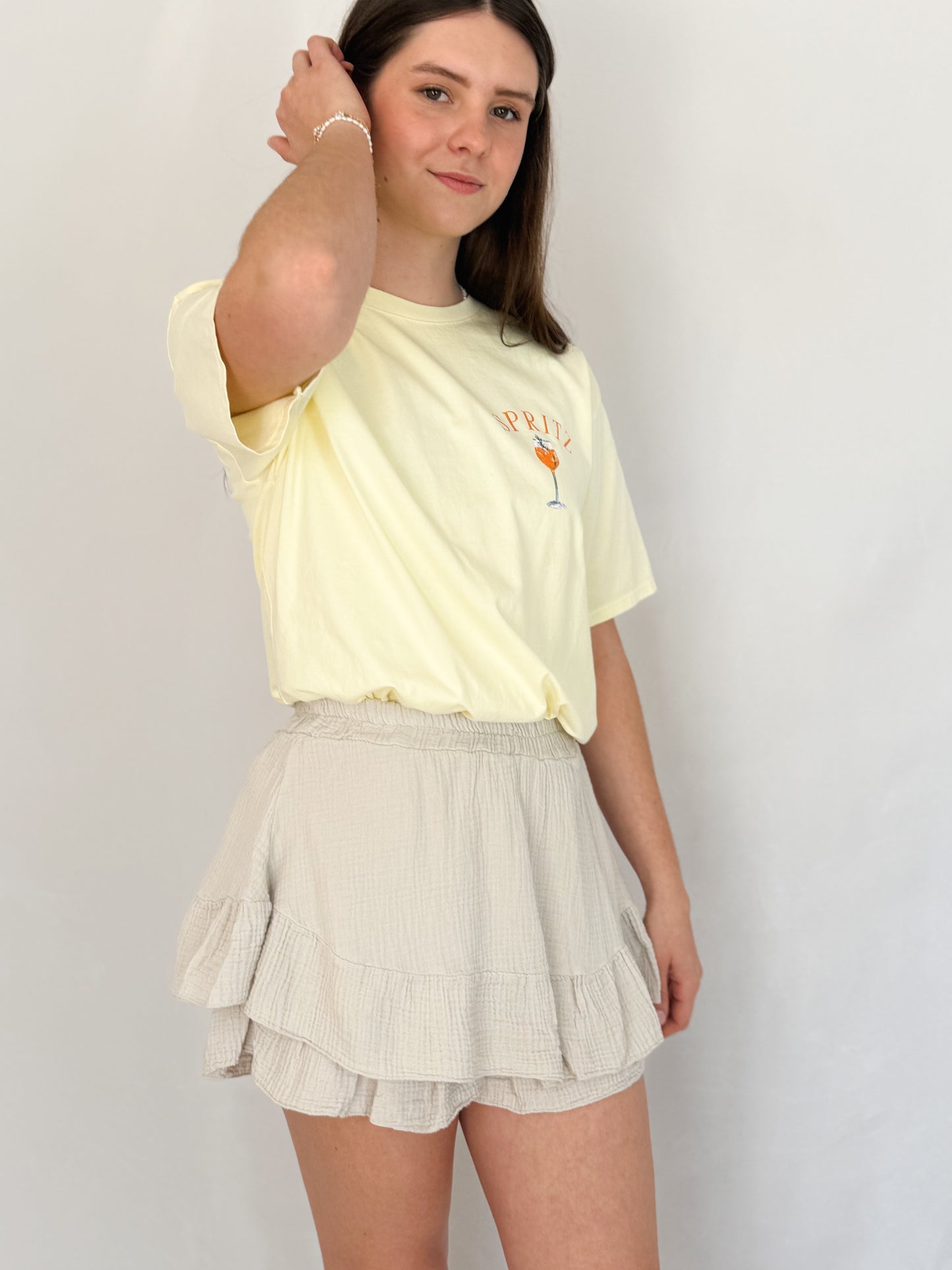 Musselin Skort