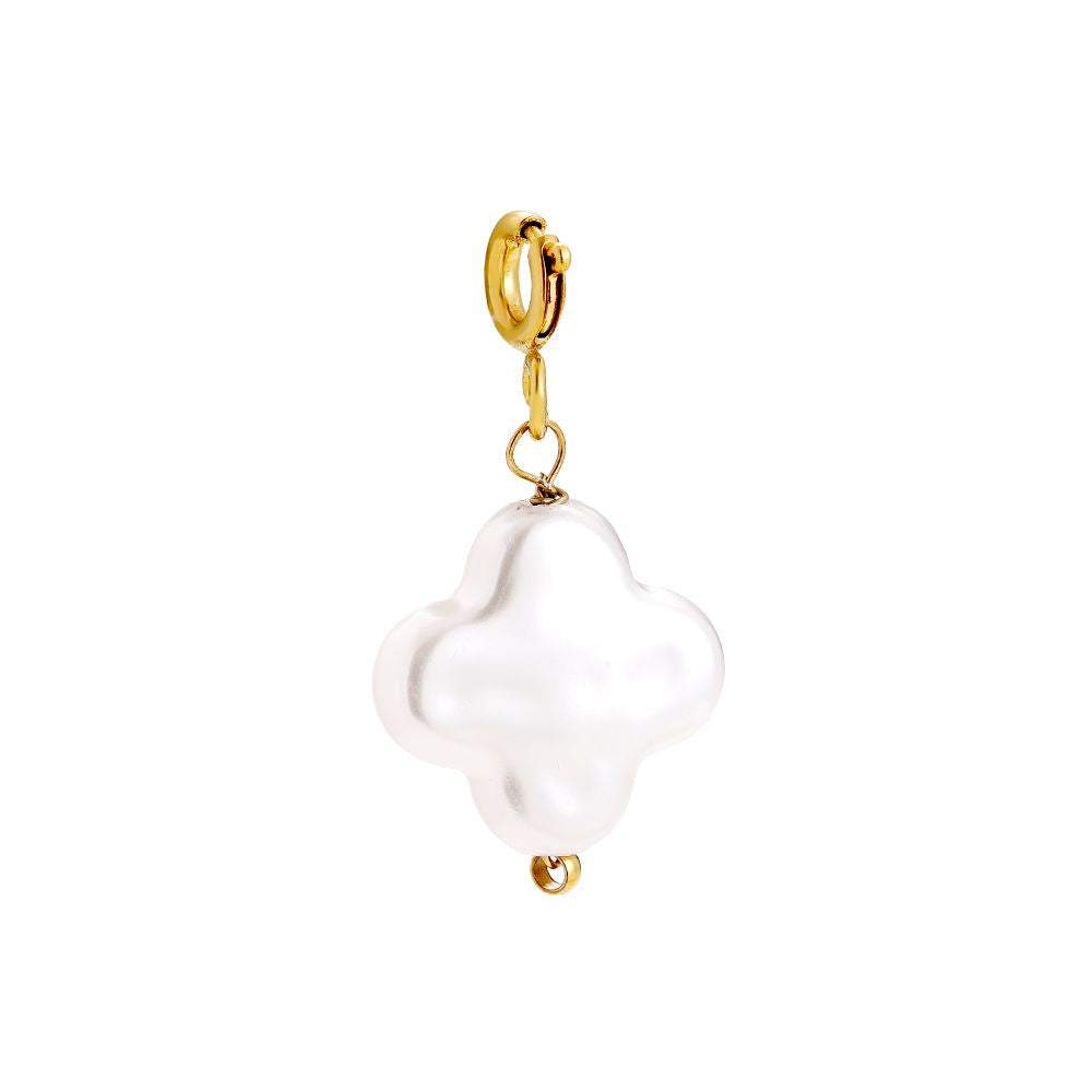 Flower Pearl Charm