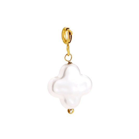 Flower Pearl Charm