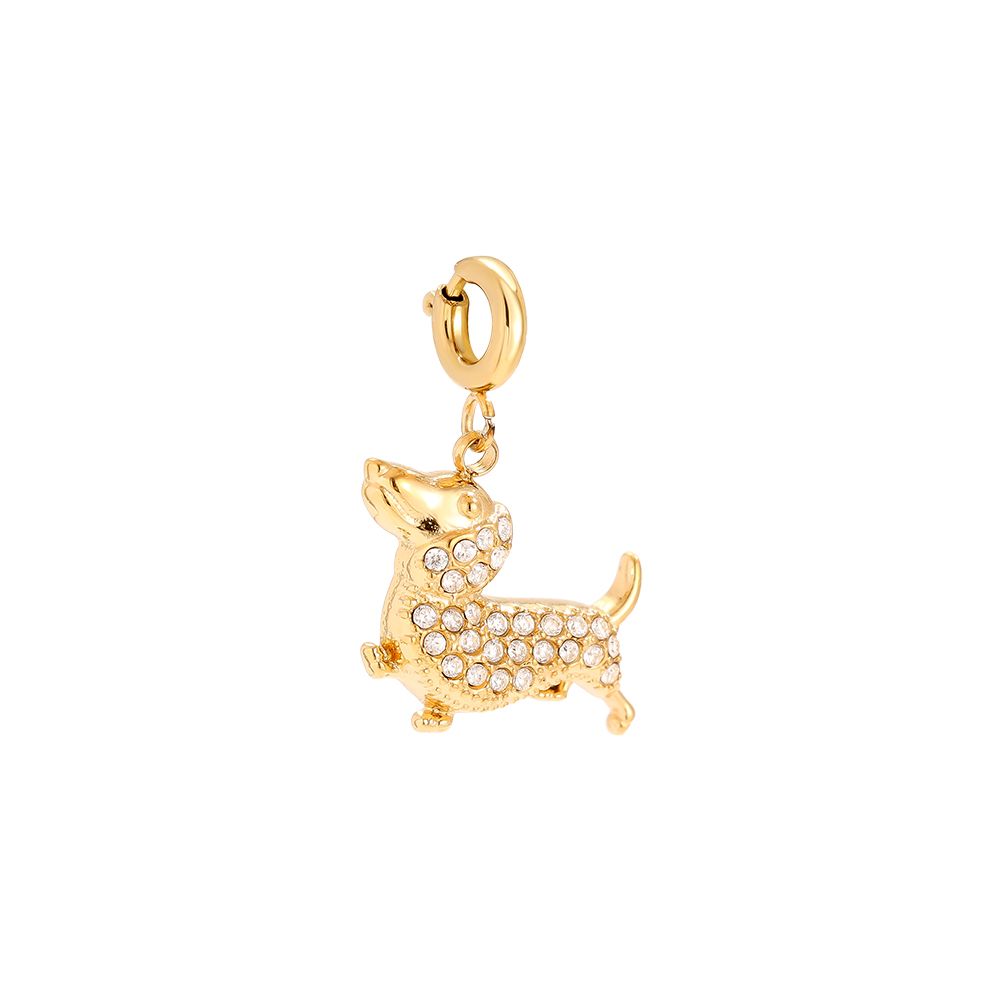 Diamond Dog Charm