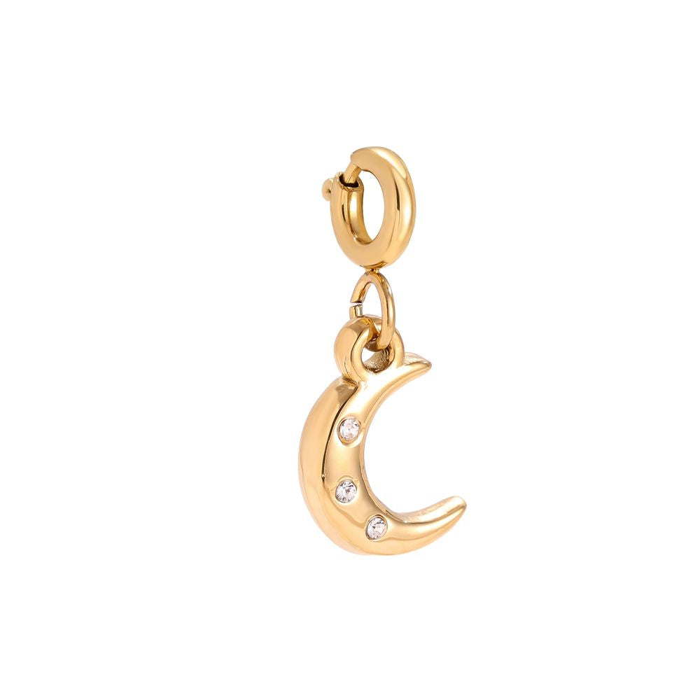 Diamond Moon Charm