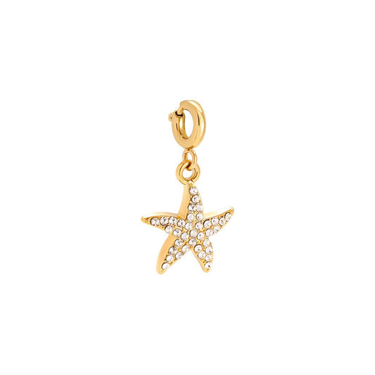 Diamond Sea Star Charm