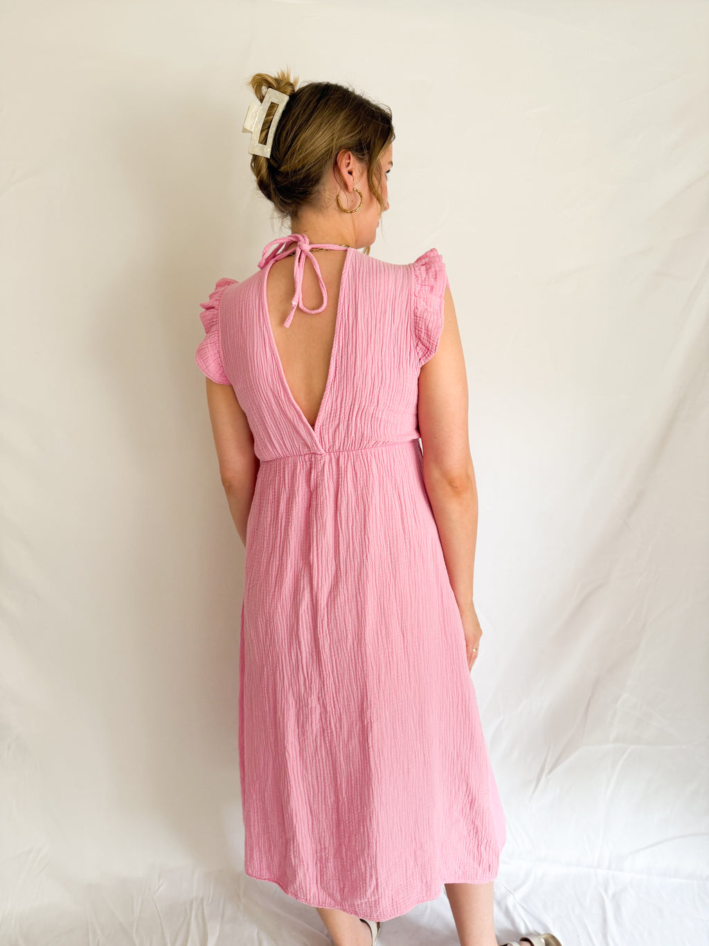 Musselin Maxikleid Sunshine