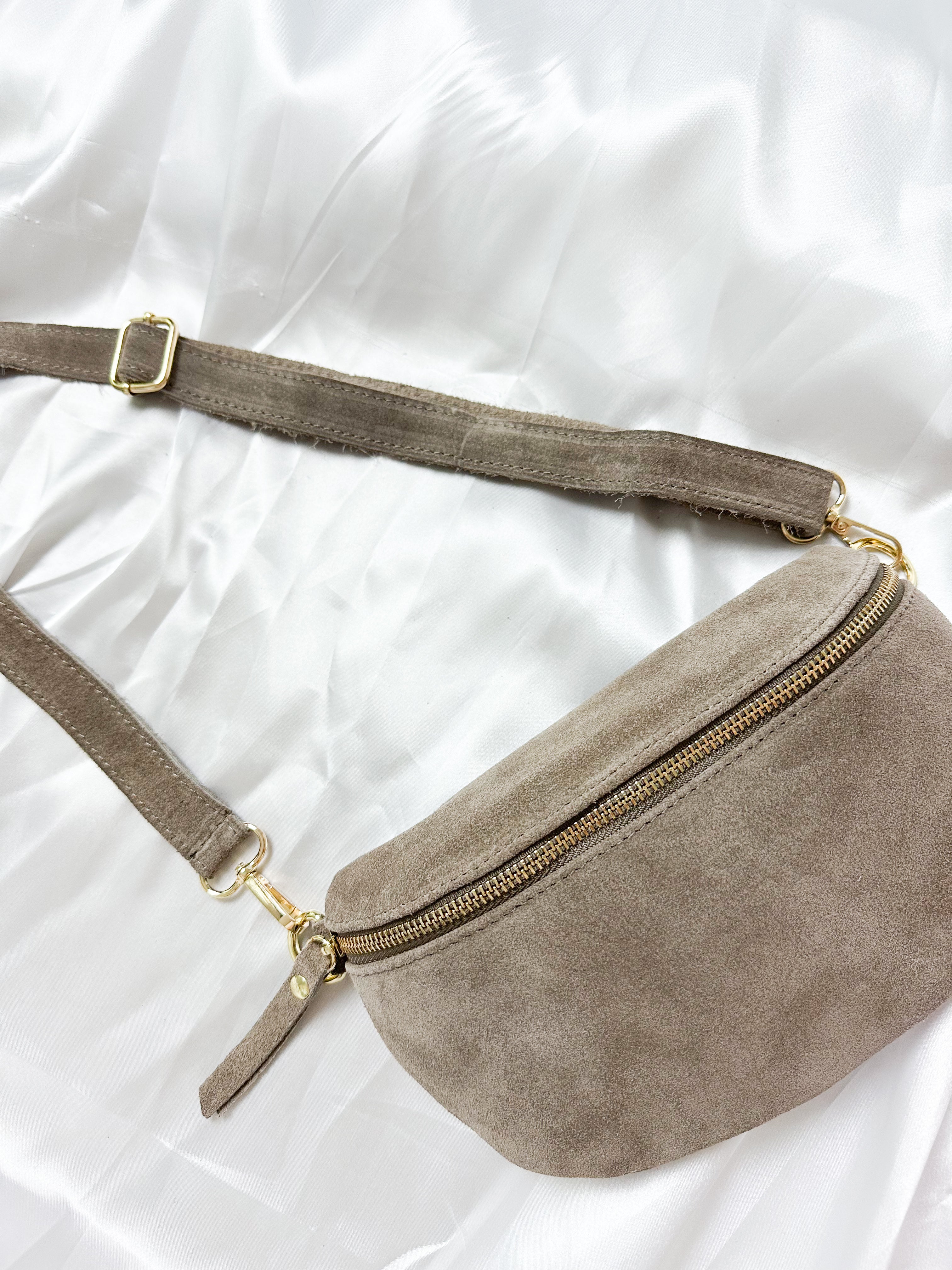 Bauchtasche Medium Wildleder