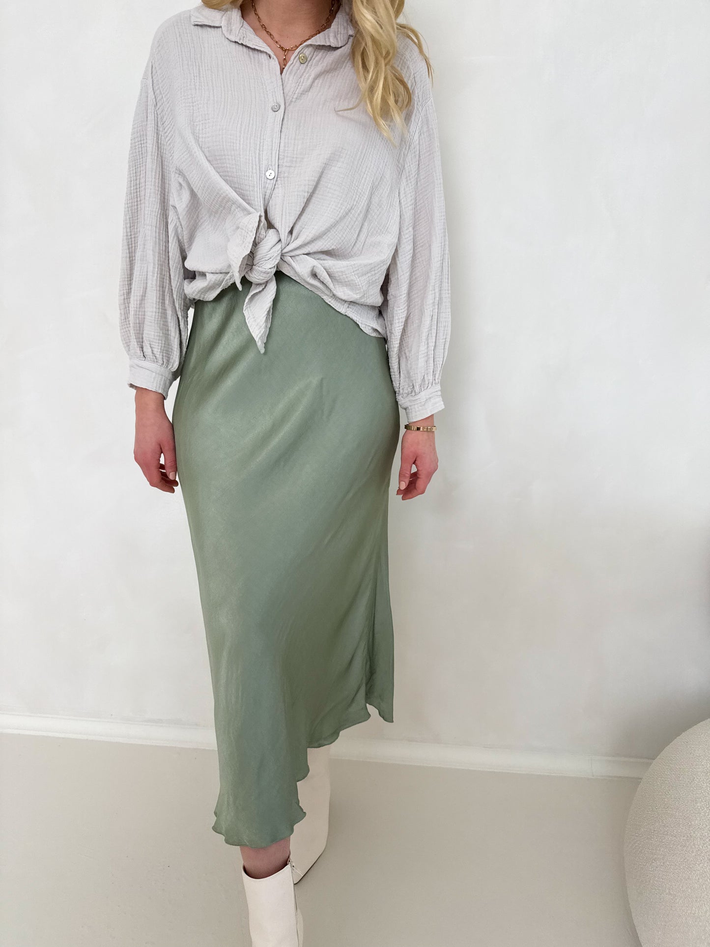 Satin Rock Maxi