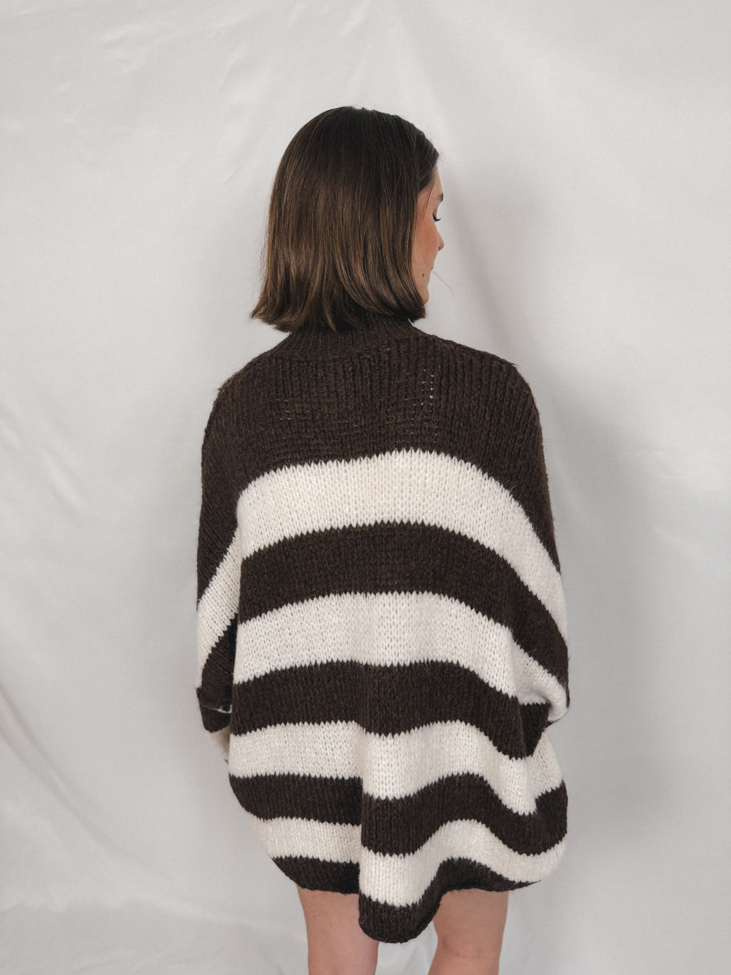 Oversized Cardigan Stripes