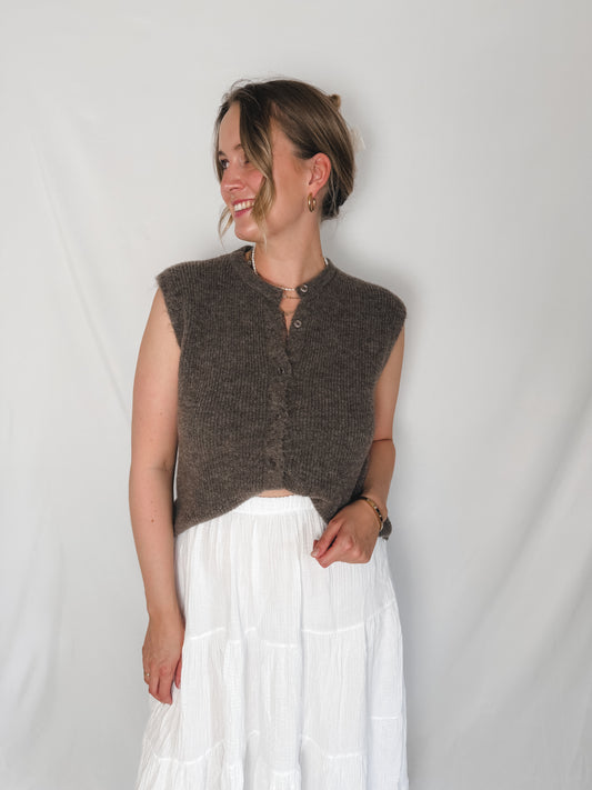 Strickweste Cozy