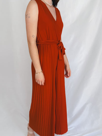 Plissee Jumpsuit
