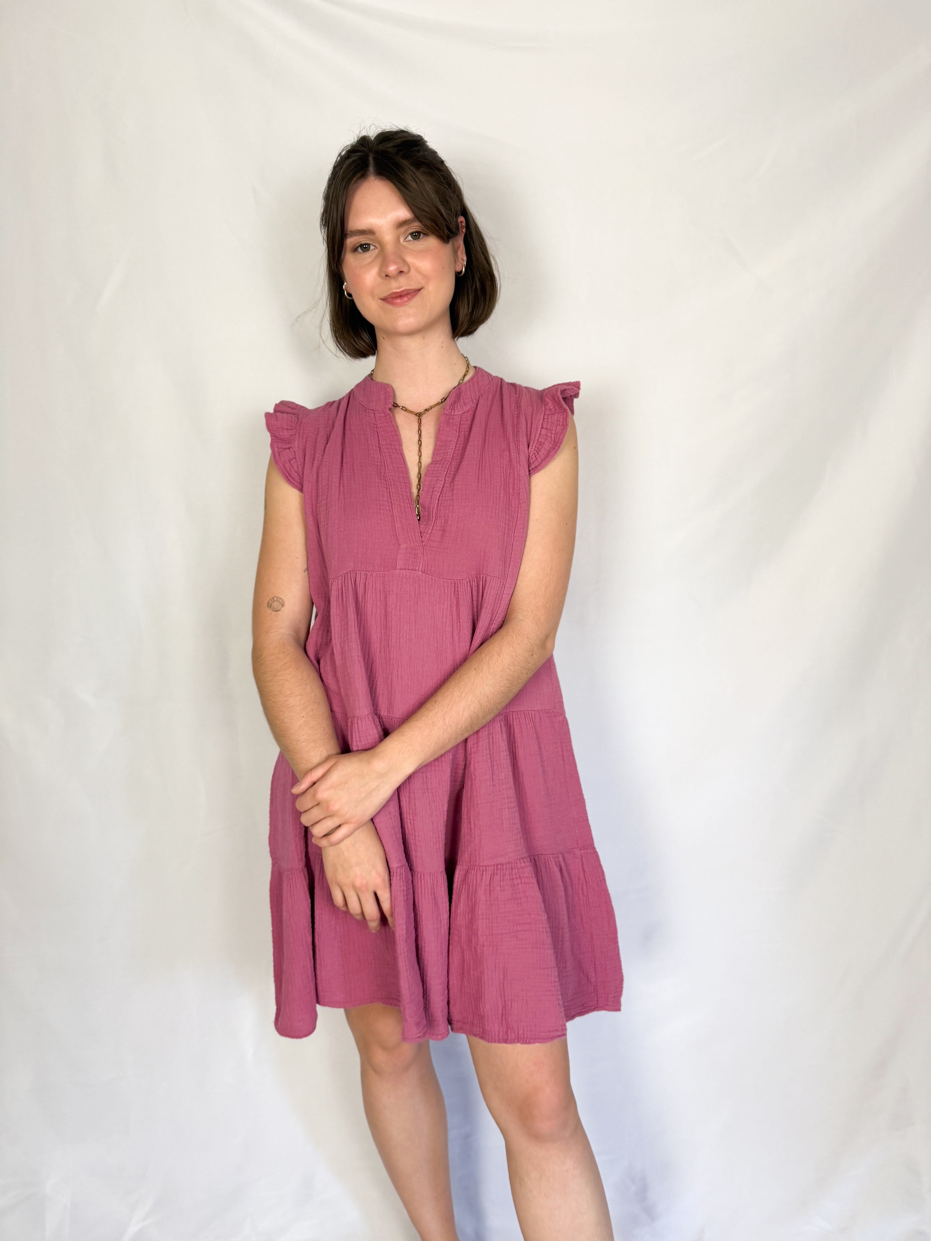 Musselin Kleid Sunny