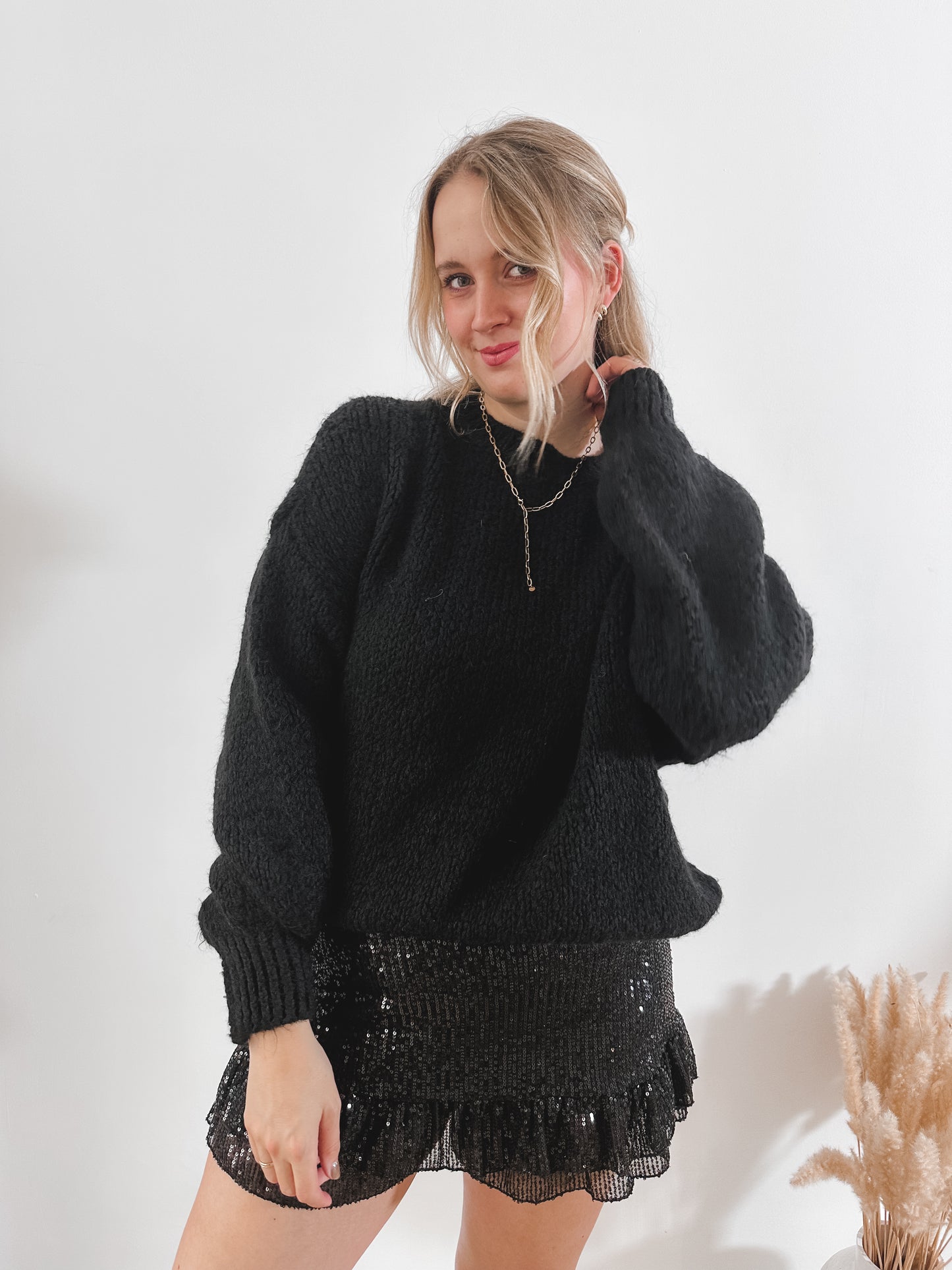 Pailletten Skort