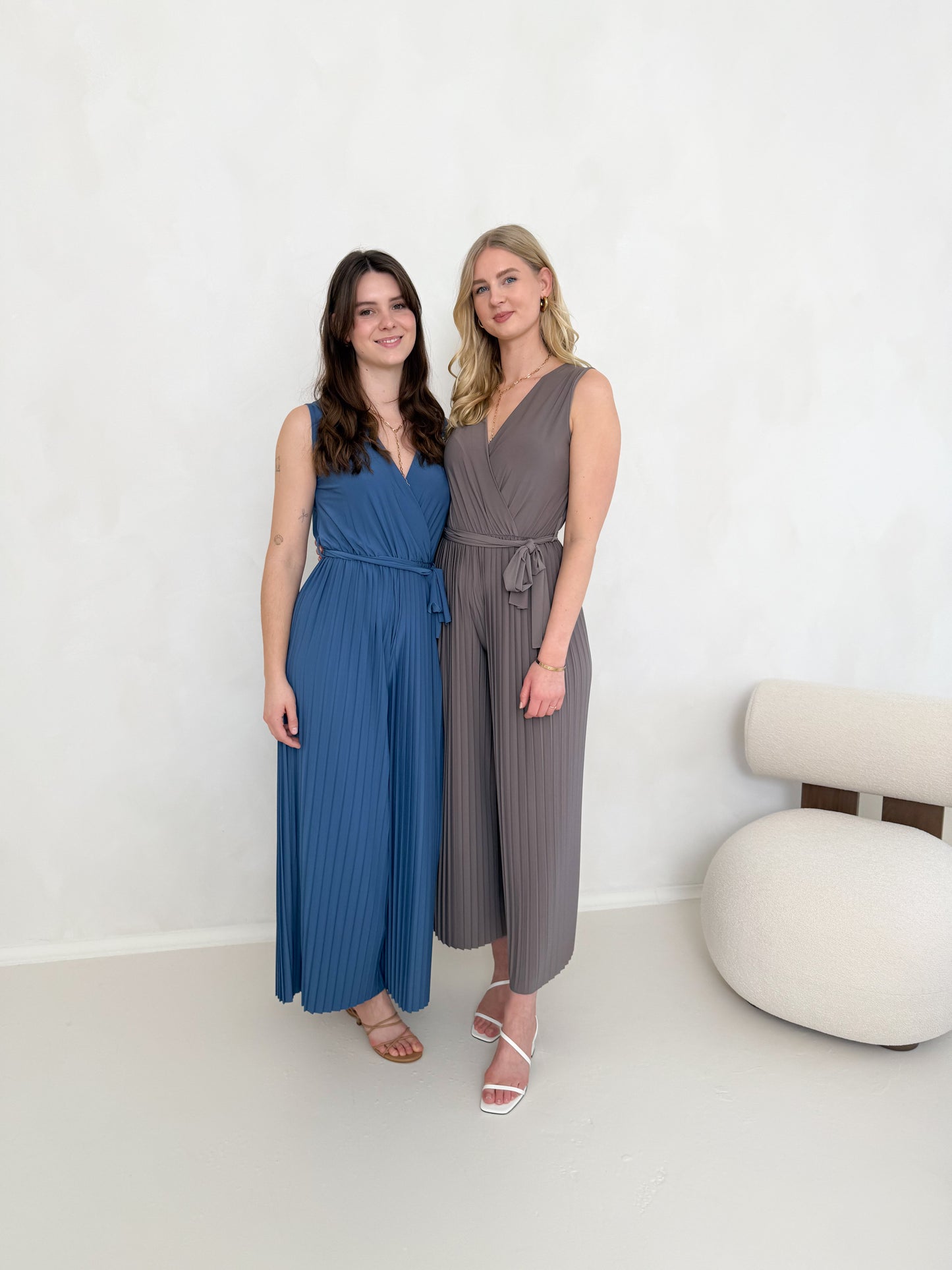 Plissee Jumpsuit