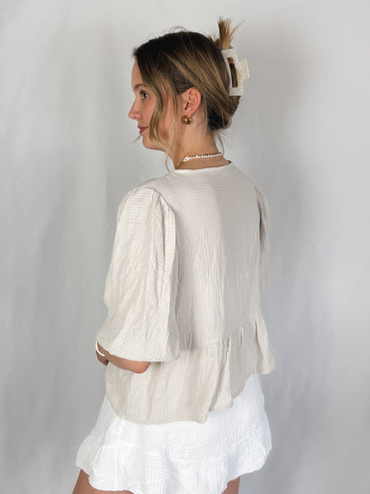Musselin Bluse Sunny