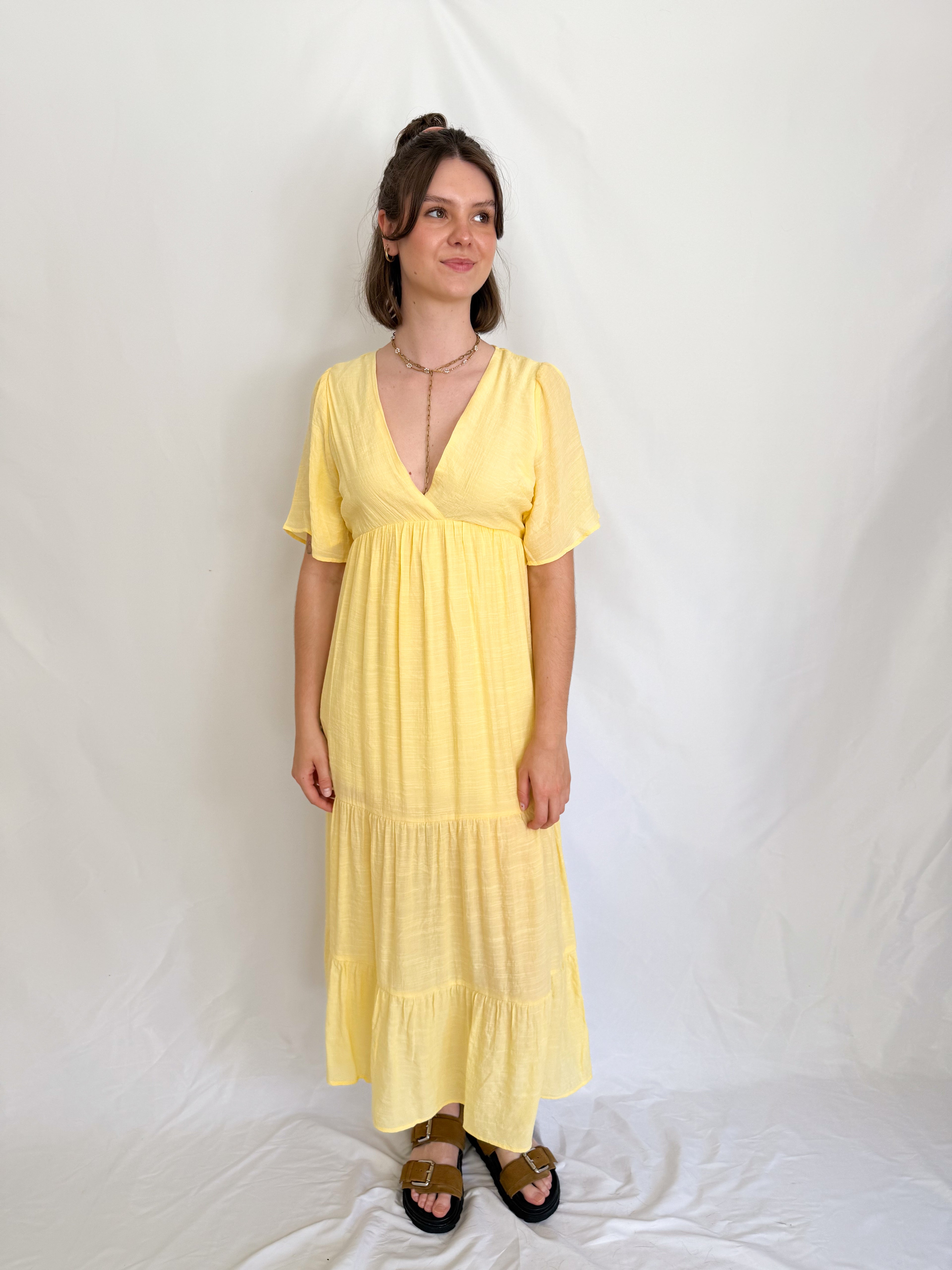 Maxikleid Yellow Dream