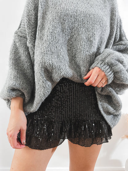 Pailletten Skort