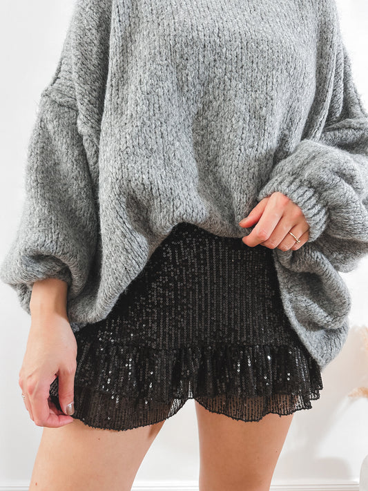 Pailletten Skort