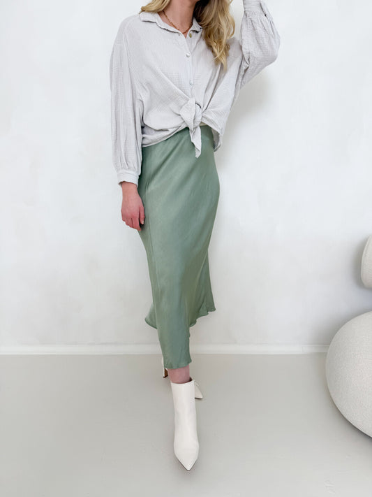 Satin Rock Maxi