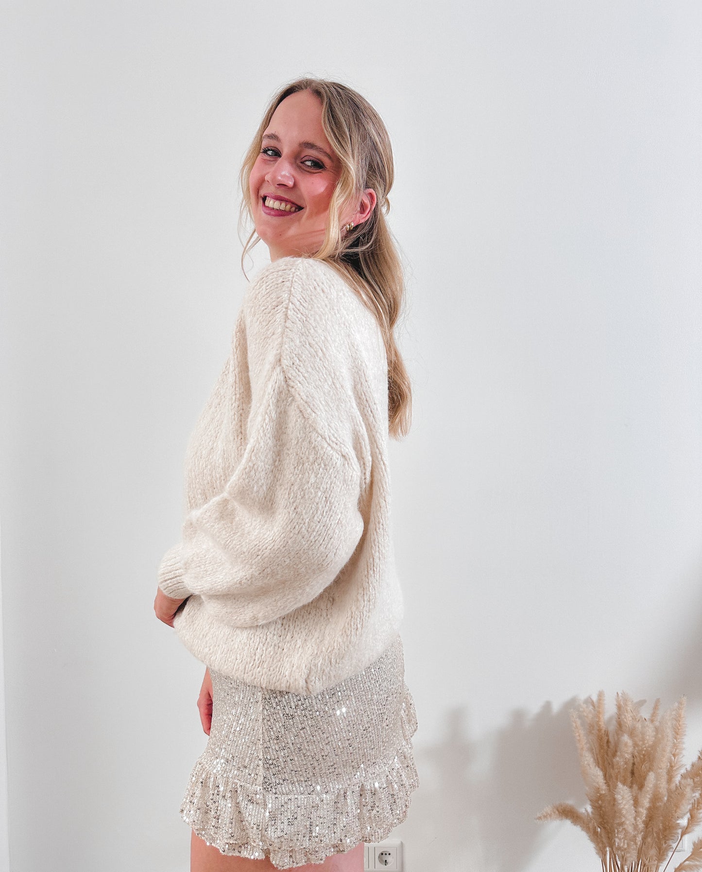 Pailletten Skort