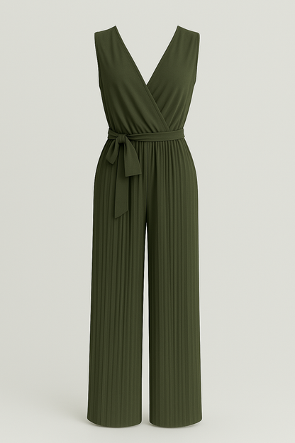 Plissee Jumpsuit