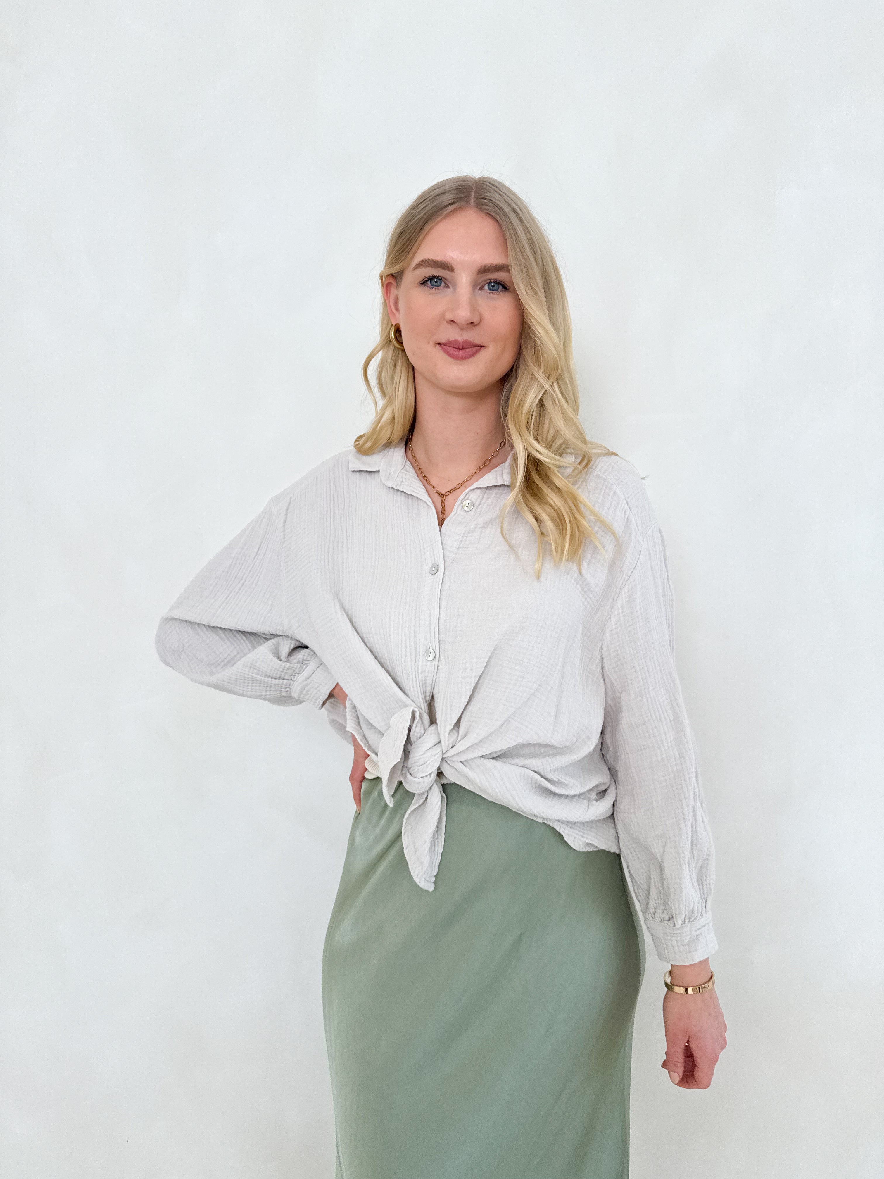 Musselin Bluse Classy