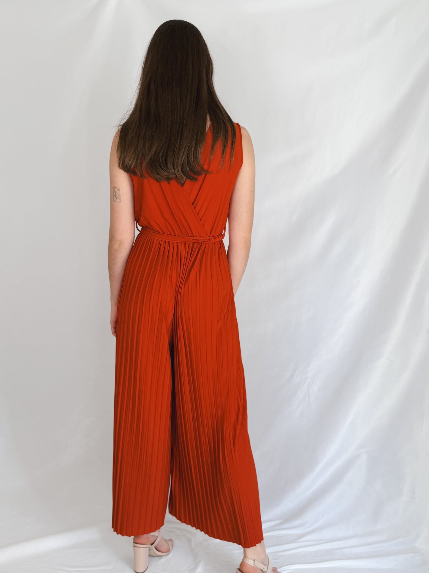 Plissee Jumpsuit
