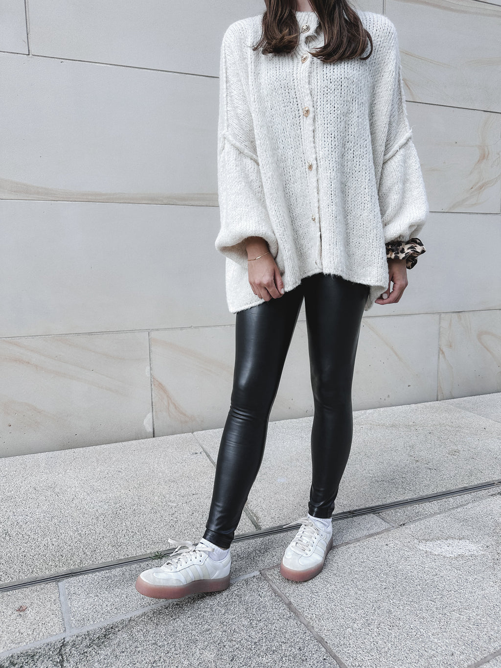 Lederimitat Leggings