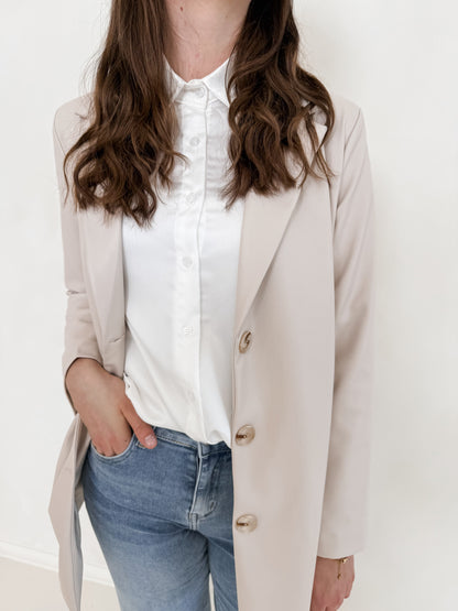 Leder Blazer