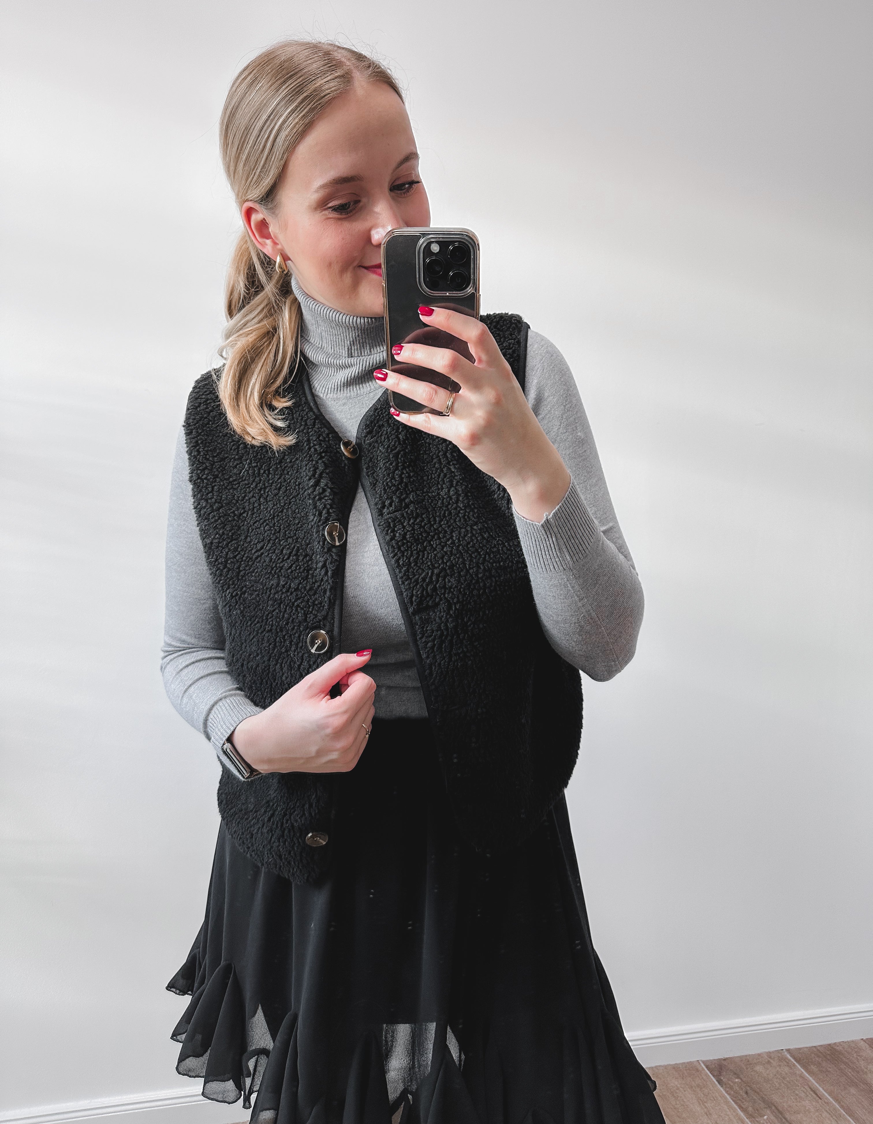 Rollkragen Pullover Basic