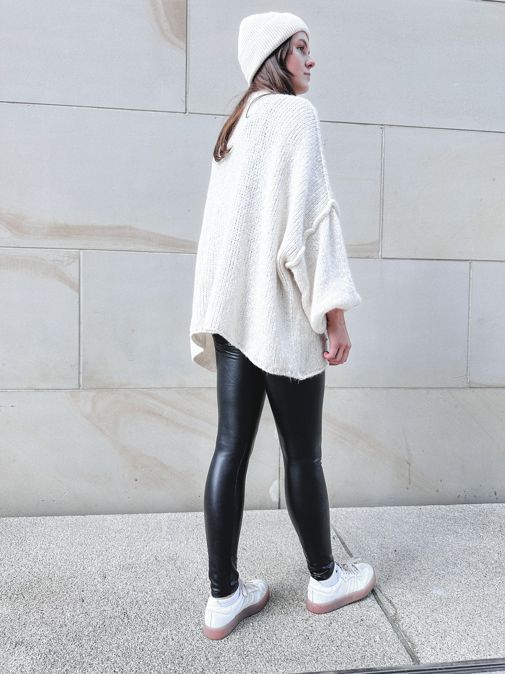 Lederimitat Leggings