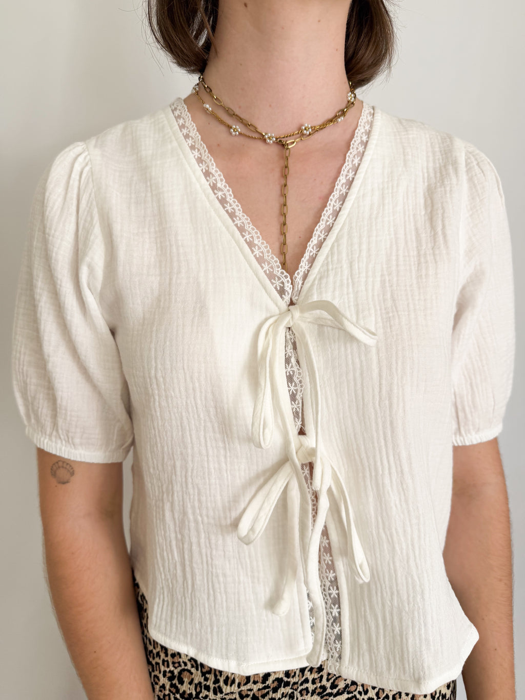 Musselin Bluse Stella