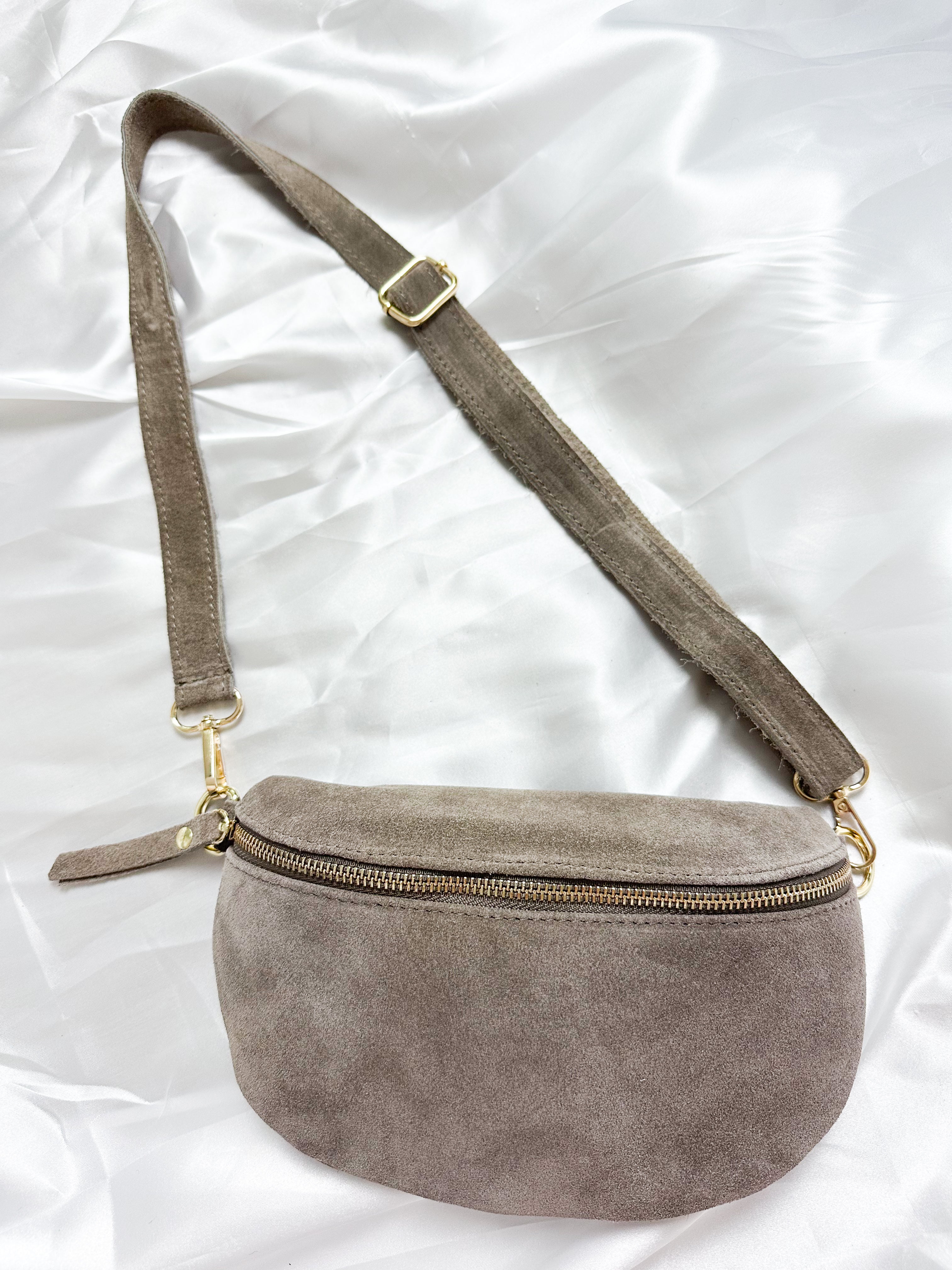 Bauchtasche Medium Wildleder