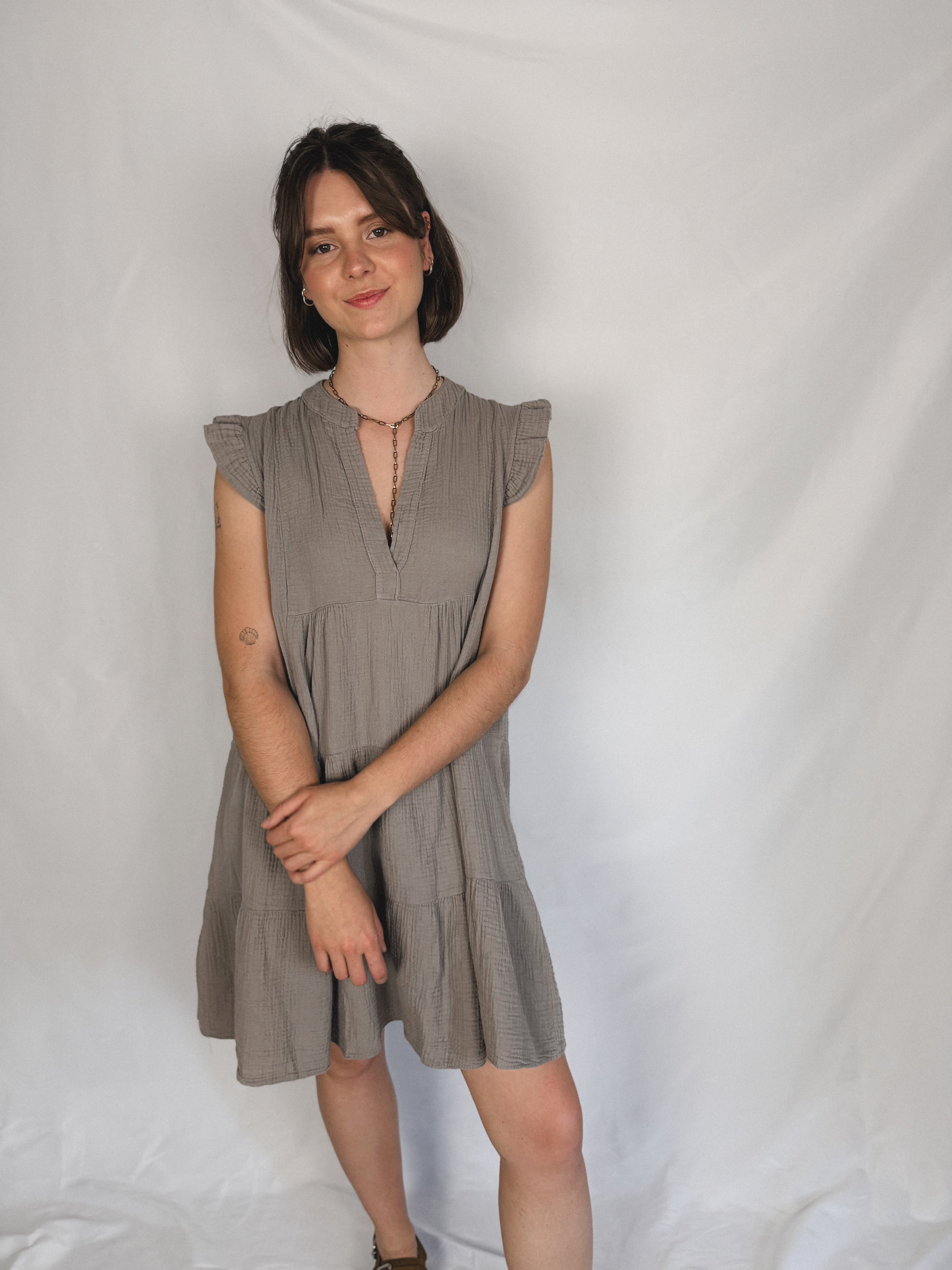 Musselin Kleid Sunny