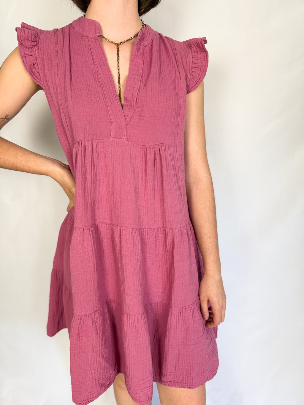 Musselin Kleid Sunny