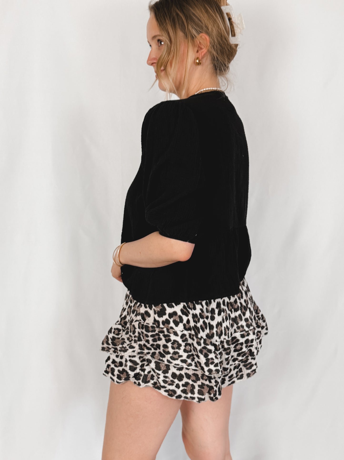 Musslin Skort Leo