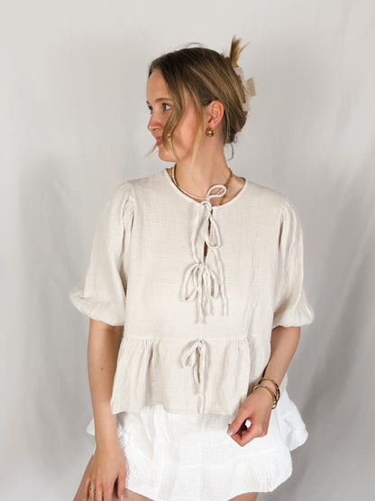 Musselin Bluse Sunny