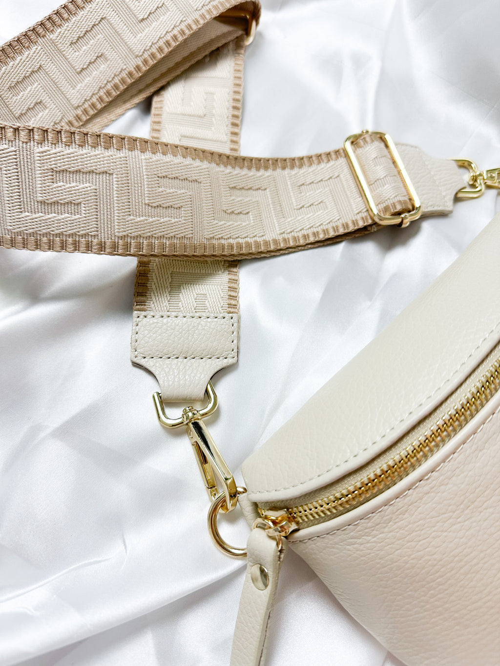 Gemusterte Taschengurte für Bauchtaschen