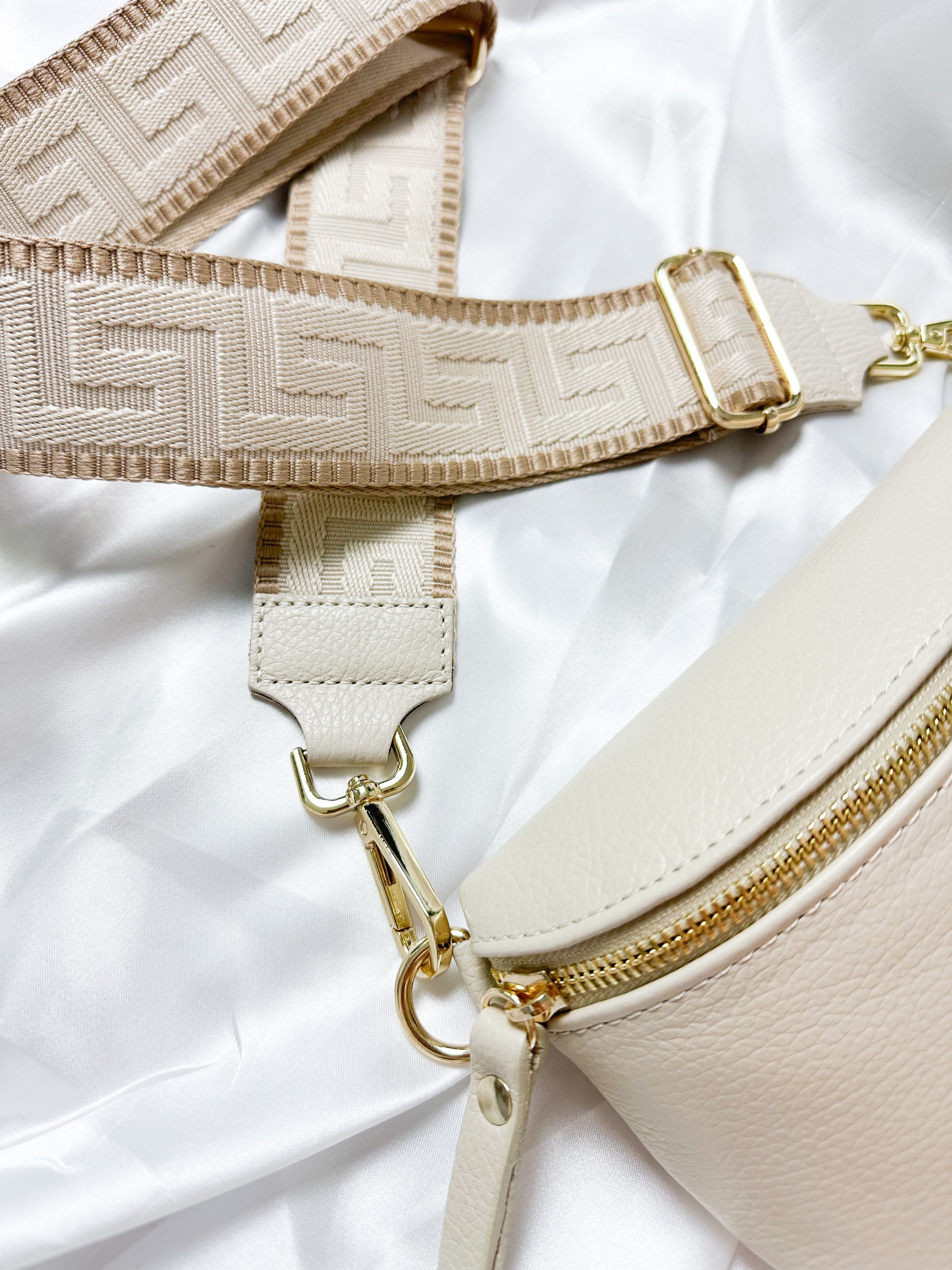 Gemusterte Taschengurte für Bauchtaschen