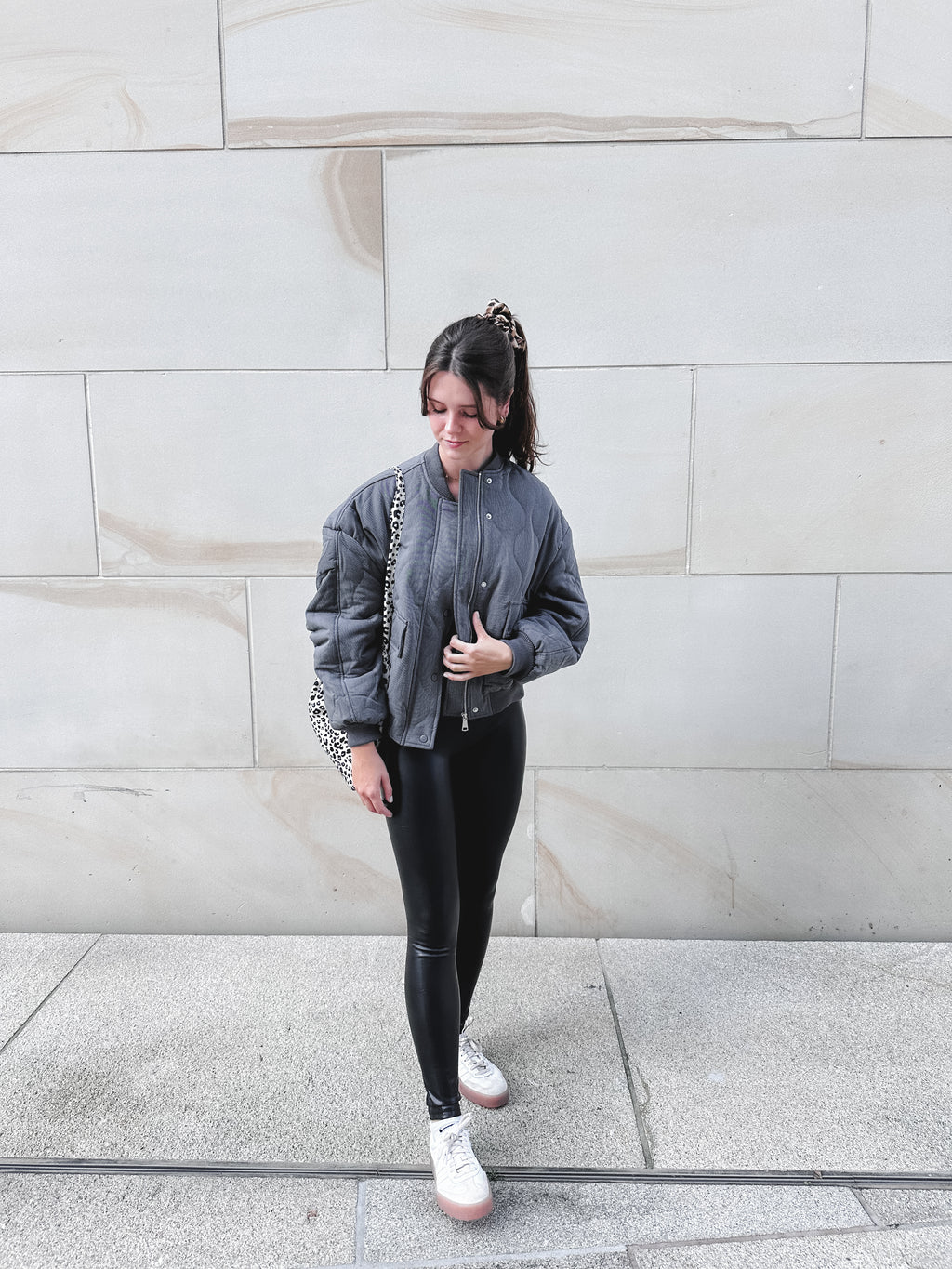 Lederimitat Leggings